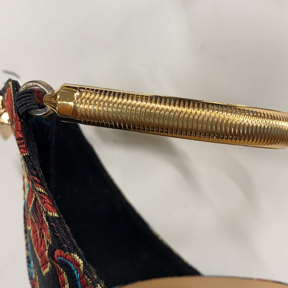 NWOT Bamboo ankle Strap Platform Shoes Size 10 - Picture 4 of 8